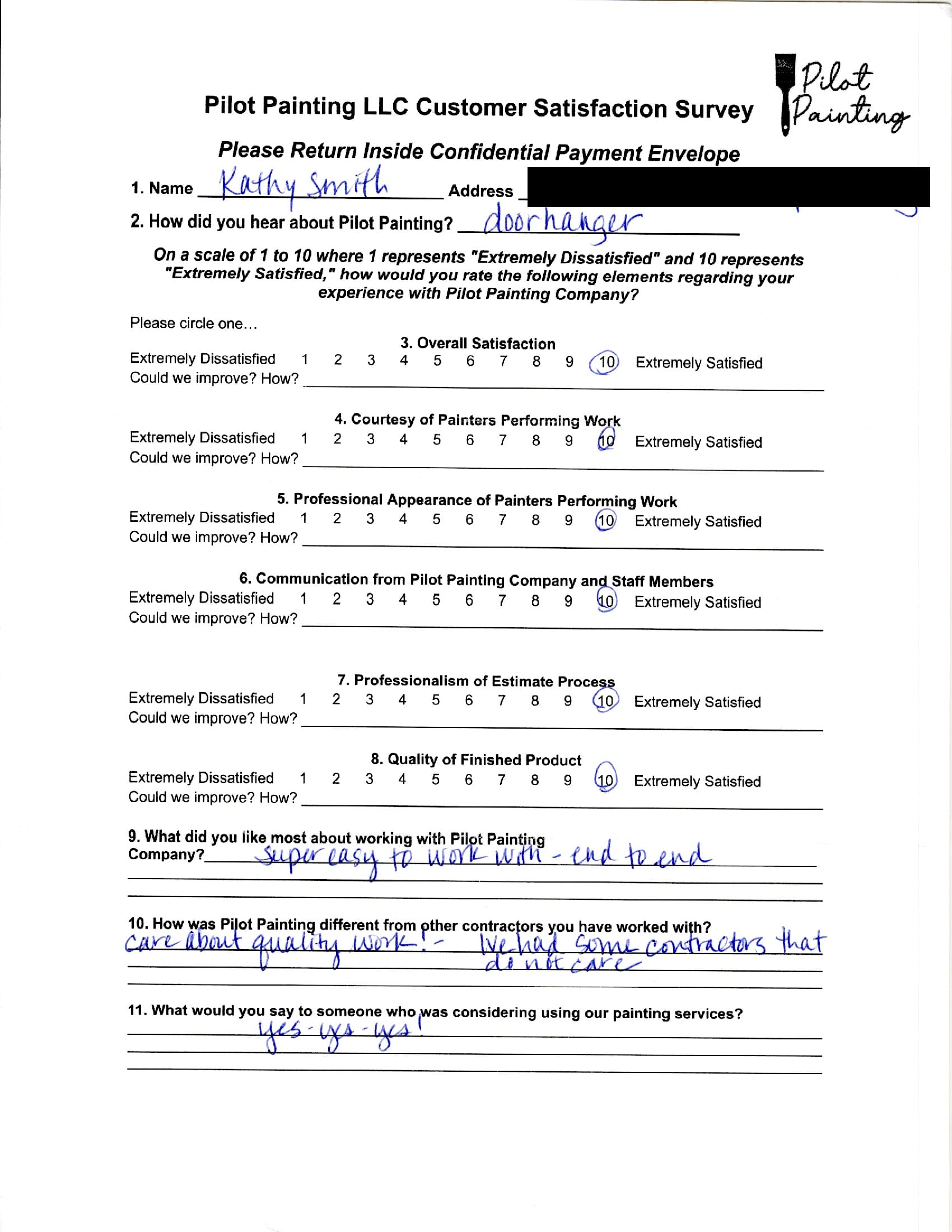 K Smith Survey