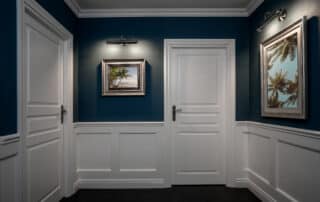 two-tone wall color ideas